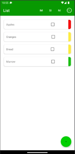 Coded Lists Interface